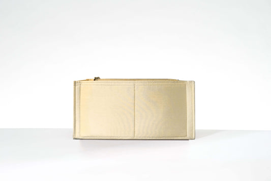 Premium Thai silk bag organizer in Key Lime Pie, customizable in 20+ colors, perfect for luxury handbags. Hermes, Goyard, The Row, Chanel, Doir, Louis Vuitton